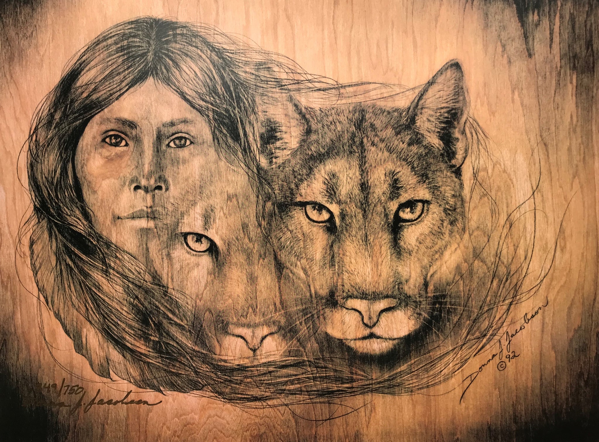 Eyes of Wisdom Signed Lithograph – Donnajjacobson